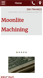 Mobile Screenshot of moonlitemachining.com